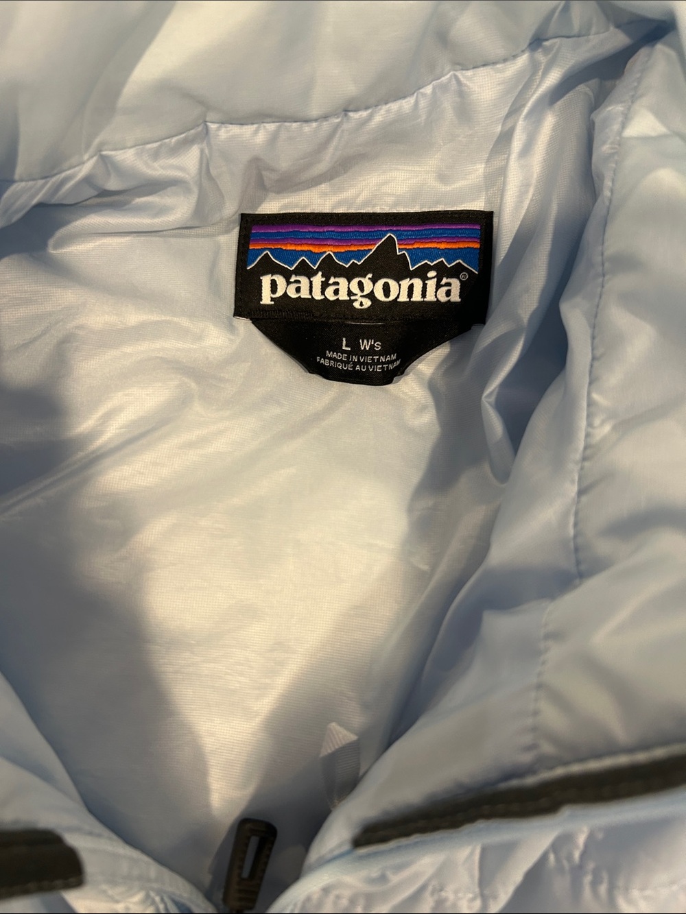 Women’s Patagonia nano puff jacket size large - Picture 2 of 3